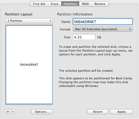 What option to use when formatting a disk to be used for both mac and windows 6